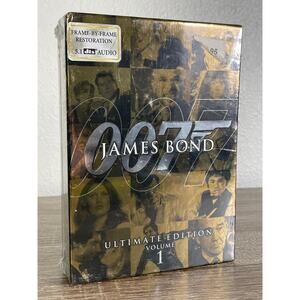 James Bond 007 Ultimate Edition Volume 1 DVD Set New Sealed‎ 5 Movies